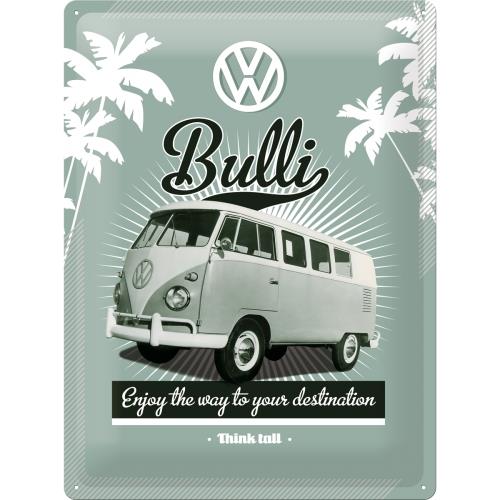 Табличка VW Bulli Enjoy 30x40 Nostalgic 23156