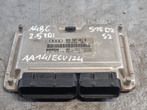 Centralina computer Motore OE 8E0907401B AUDI A4 B6 2.5 TDI