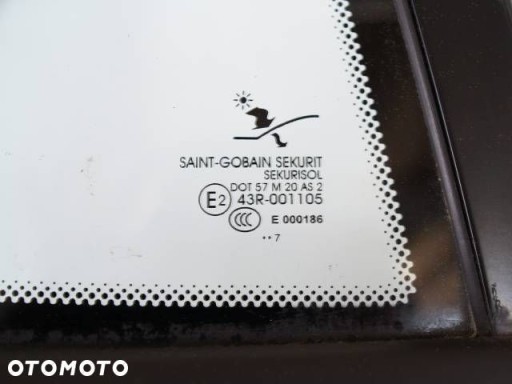 Saab 93 9-3 kombi 07r Portière Droit Arrière Droite Arrière