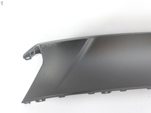 AUDI RSQ8 RS Q8 PERFORMANCE 4M8 LIFT SPOILER CARBON MATT W bumper front