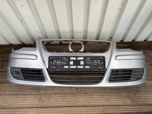 VW POLO IV LIFT 9N lökhárító eleje első SREBRNY
