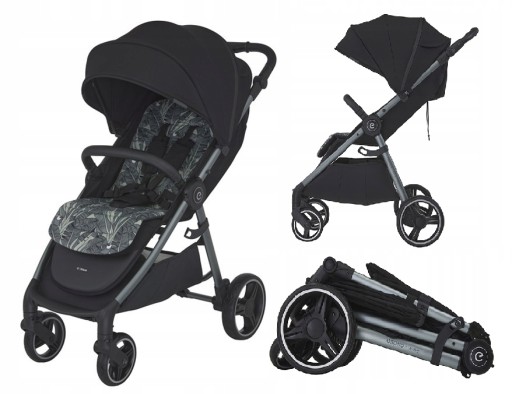 Коляска 1в1 Espiro Wave deep night