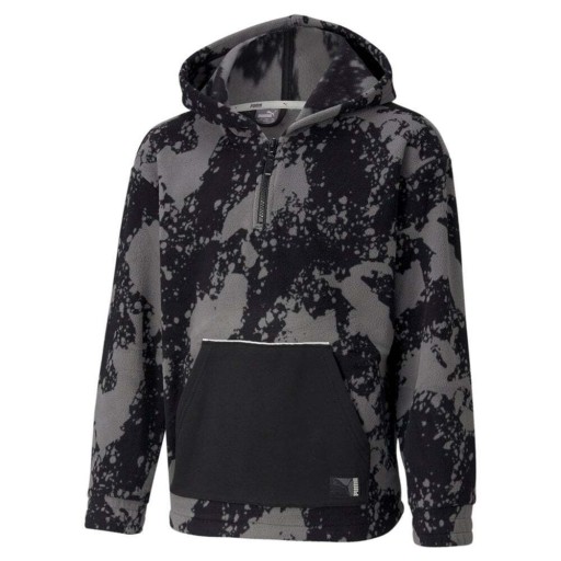 Дитячий світшот Puma розмір 152 з довгим рукавом чорний