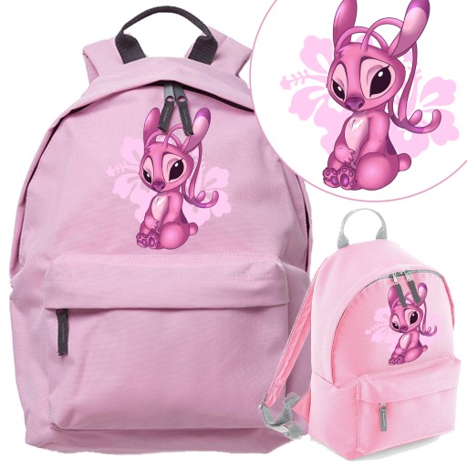 Рюкзак шкільний багатокамерний Cat's House Gabi Cute_Cups Відтінки рожевого, Відтінки сірого та сріблястого 9 л