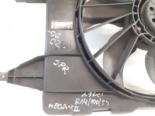 ventilátor chladiče Renault Megane II 8200151464
