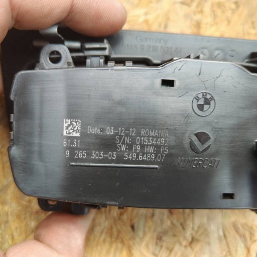 BMW 3 F30 F35 F31 interruttore luci 51459218531