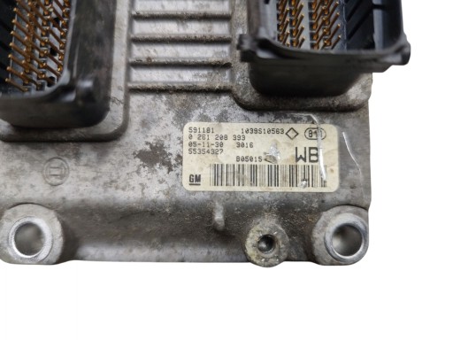 computer Centralina Motore OPEL CORSA C LIFT (03-06) 1.0 12V 60KM 55354327