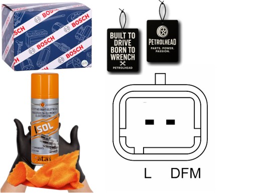 BOS0 986 - Генератор peugeot 1007 207 301 307 308 i 308 ii 407 #petrolhead pro+ kit4