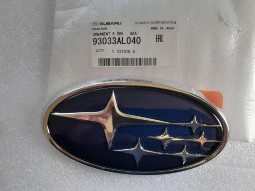 SUBARU LEGACY OUTBACK 15-20 ЭМБЛЕМА ЗНАЧОК ЛОГОТИП 93033AL040