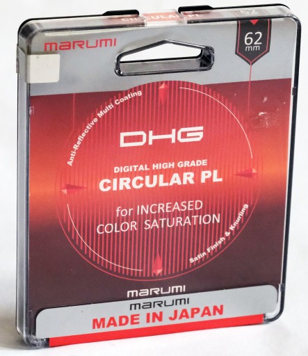 Filtr polaryzacyjny Marumi DHG Circular PL 62mm