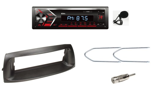 Xblitz RF200 радио Bluetooth USB AUX FIAT PUNTO 2