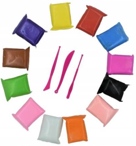 ПЛАСТИЛІН SENSO ПІНОПОЛІМЕРНА ГЛИНА 12 ШТ