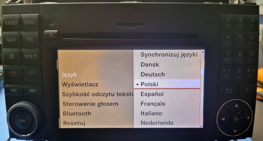 РАДИО НАВИГАЦИЯ MERCEDES A B КЛАСС VITO VIANO МЕНЮ