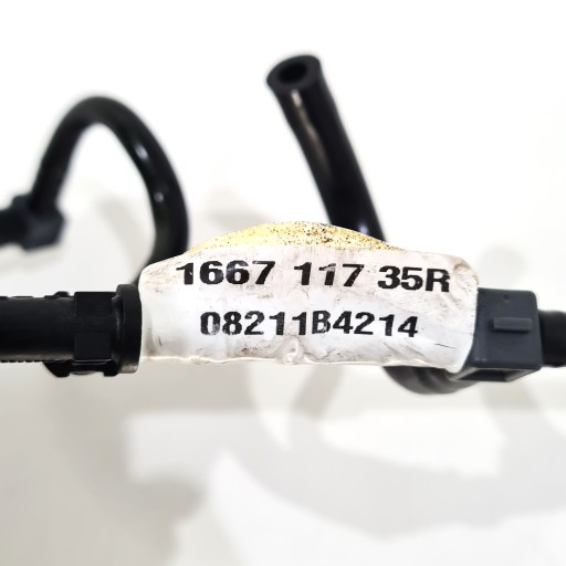 Schlauch ZWROTNY Einspritzdüse. PRZELEWY RENAULT 1.5 DCI 166711735R Original