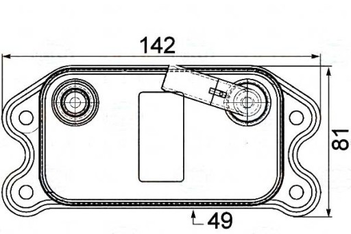 8MO 376 - МАСЛООХОЛОДЖУВАЧ BEHR-HELLA [BEHR HELLA]