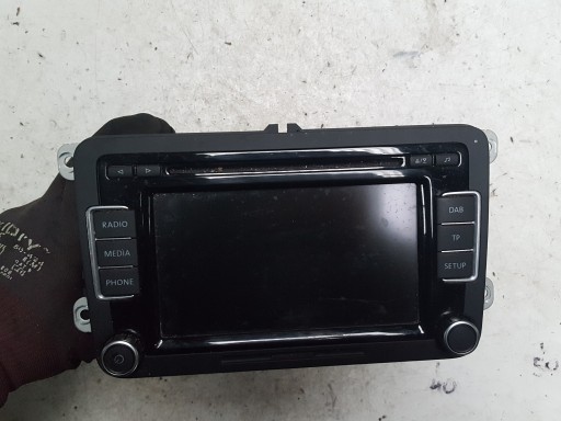 3C8035195A - VW GOLF 6 VI PASSAT B6 B7 радіо CD радіоприймач