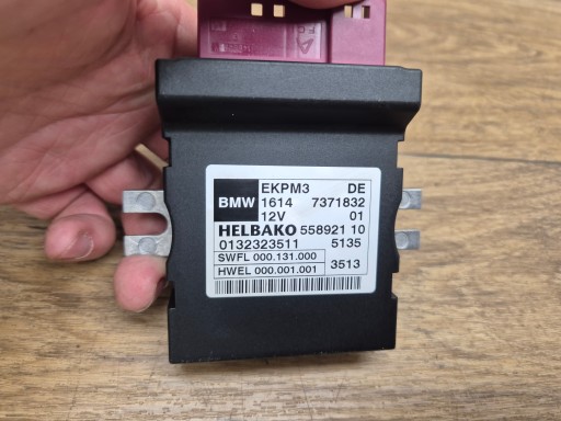BMW F01 F07 F10 F20 F30 F32 F36 F31 module unité de commande électronique uce pompe carburant 7371832