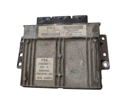 MM_9653342980 - Компьютерный контроллер двигателя citroen berlingo i 02-10 1.4 8v 75km 9653342980