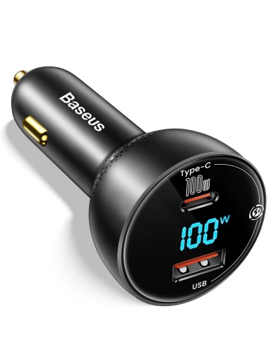 Baseus ультра быстрое автомобильное зарядное устройство 100 Вт
