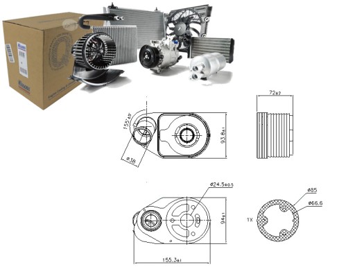 90796 - МАСЛЯНЫЙ ОХЛАДИТЕЛЬ IVECO DAILY V FIAT DUCATO 2.3D/3.0