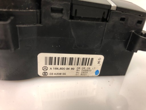 MERCEDES ML W164 COMANDI CLIMA A1648209489
