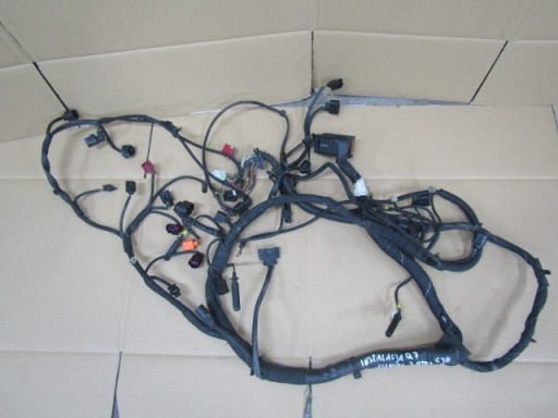 AUDI Q7 4L0 3.0 TDI CJG жгут проводов установка двигателя