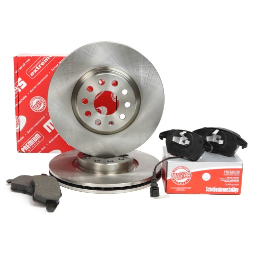 Диски колодки передние VW PASSAT B6 (3C2)