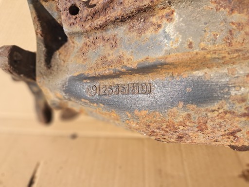 differential rear MERCEDES W126 5,0 1263511101 2,44 ABS
