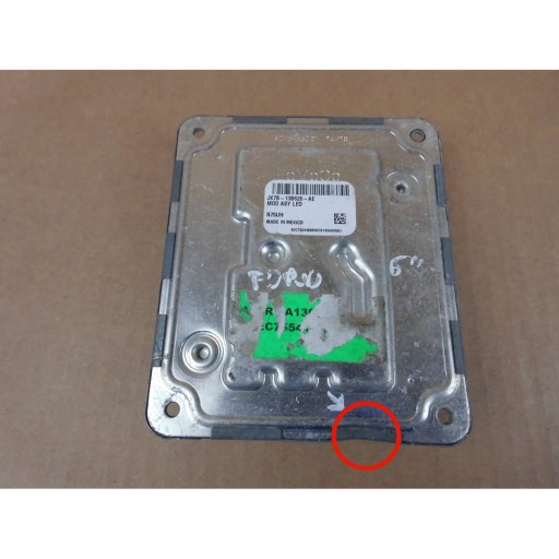 Ford Focus IV control unit module LED JX7B13B626AE