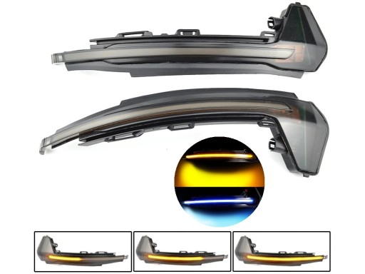 8X0949101A 8X0949102A - Поворотники динамические светодиодные для Audi A1 8X 2011-2018