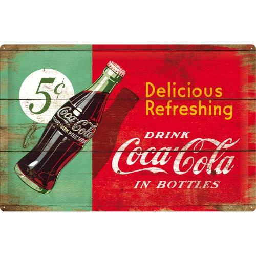 Плакат 40x60cm Coca-Cola реклама вывеска