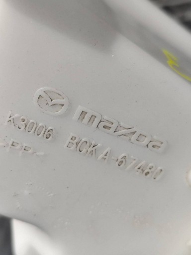 MAZDA 3 washer fluid tank BCKA67480