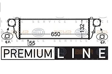 8ML 376 - Інтеркулер HELLA 8ML376776-351