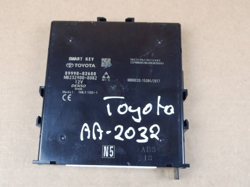 8999002600 - Контроллер смарт-ключа компьютерного модуля toyota corolla e21 89990-02600