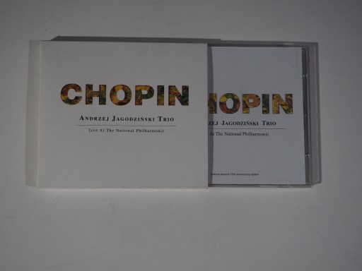 ANDRZEJ JAGODZIŃSKI TRIO: Chopin Live At The National Philharmonic De luxe
