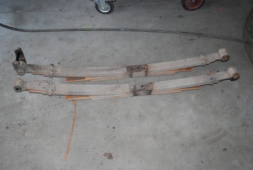 4521 - Ford ranger iii 06-12 задняя листовая рессора 5 листов