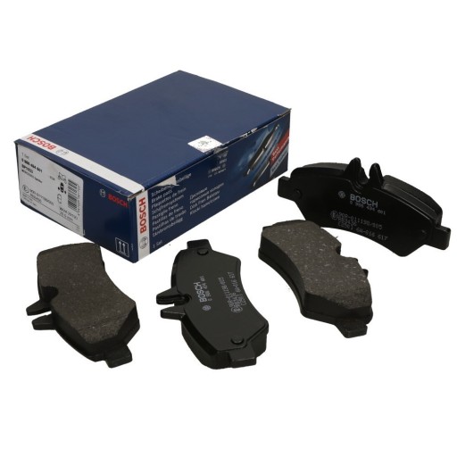 0 986 - ГАЛЬМІВНІ КОЛОДКИ MERCEDES-BENZ SPRINTER 3,5-T