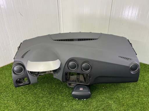 dashboard instrument panel + airbags SEAT IBIZA 4 6J1857255 6J0880201H 6J0880204