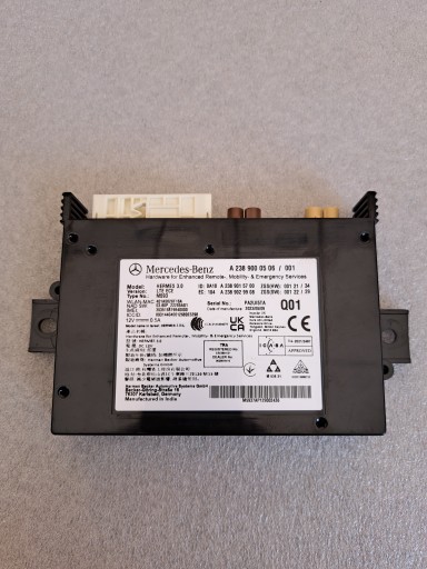 Модуль контроллера связи mercedes eqb eqa glb a2389000506