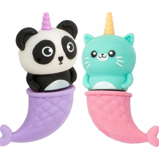 2× Гумка з ароматом панди Kidea Mermaids