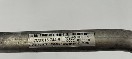 vezetö a klímának 7C0816744B VOLKSWAGEN CRAFTER II 7C