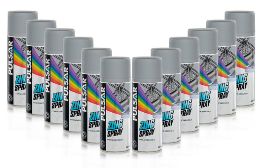Pulsar спрей цинк антикорозійний цинк 400 мл x12