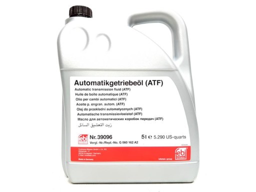 39096 - ZF фильтр прокладка + масло 10L 6HP19 AUDI A8 D3