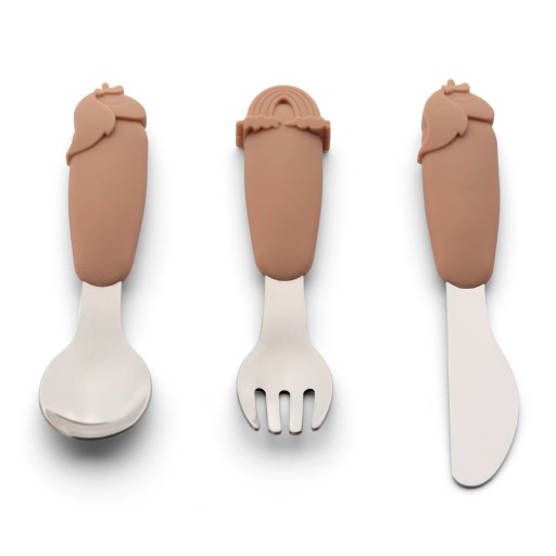 Дитячі столові прилади Citron Unicorn з нержавіючої сталі, 3 шт