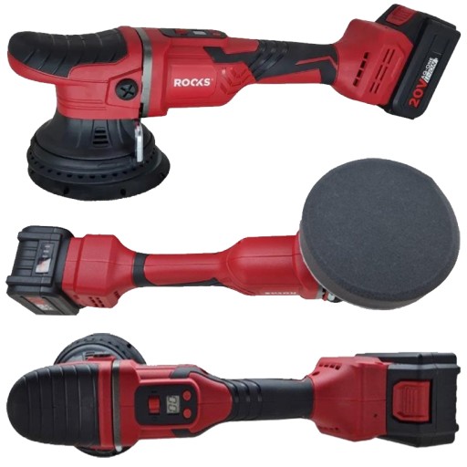 БЕСПРОВОДНОЙ ПОЛИРОВЩИК ROOKS DUAL-ACTION 20V AQ-ONE
