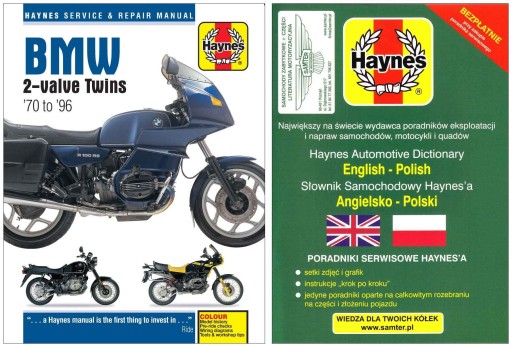 BMW R45 R50 R60 R65 R75 R80 R90 R100 70-96 Haynes