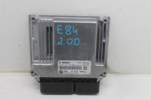 computer control unit of the engine 8512499 BMW X1 E84 2.0D 09-15