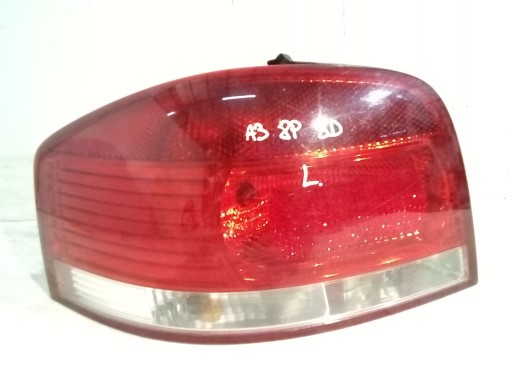 Audi A3 8P 3D light left rear part rear