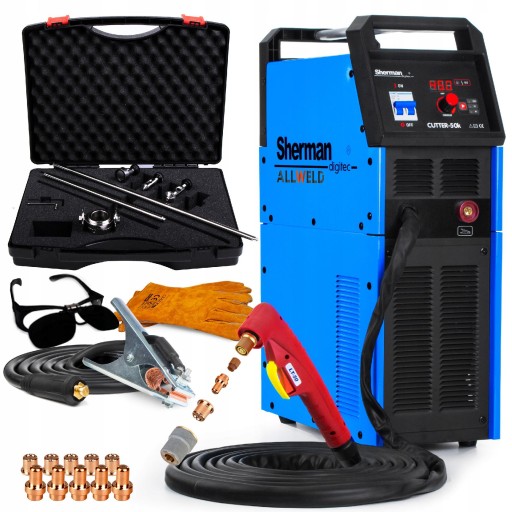 Плазмовий різак плазмовий компресор SHERMAN 50K