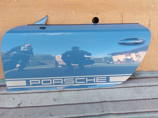 dveře levé PORSCHE 911 TARGA 4S CABRIO 16r ETNA BLAU